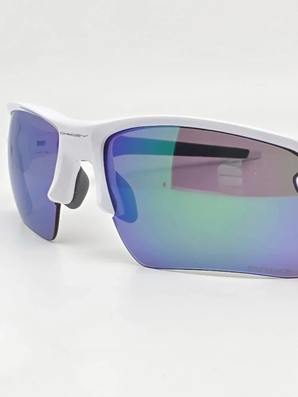 Oakley OO9188-9259 Flak 2.0 XL White Frame Prizm Jade Iridium Lens Sunglasses